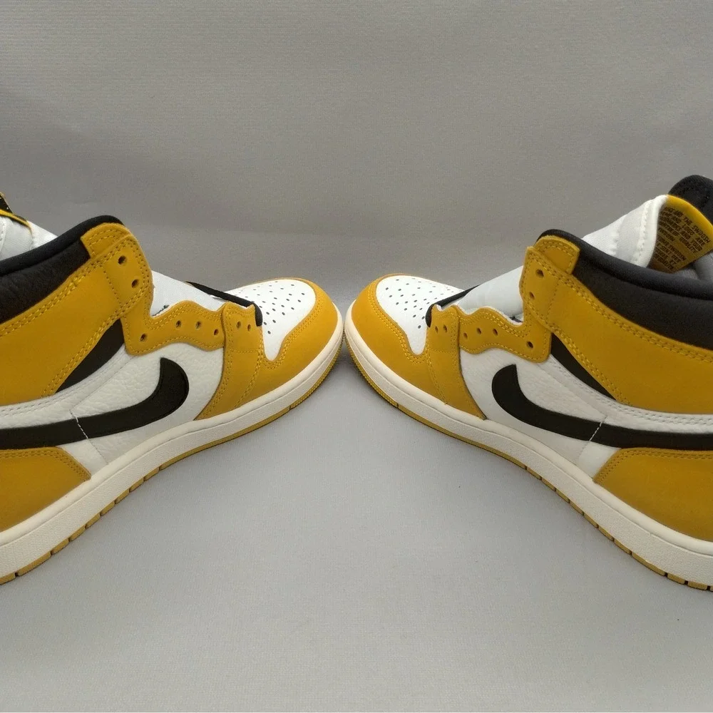 Nike Air Jordan 1 Retro High OG Yellow Ochre White Black DZ5485-701 Mens 9.5